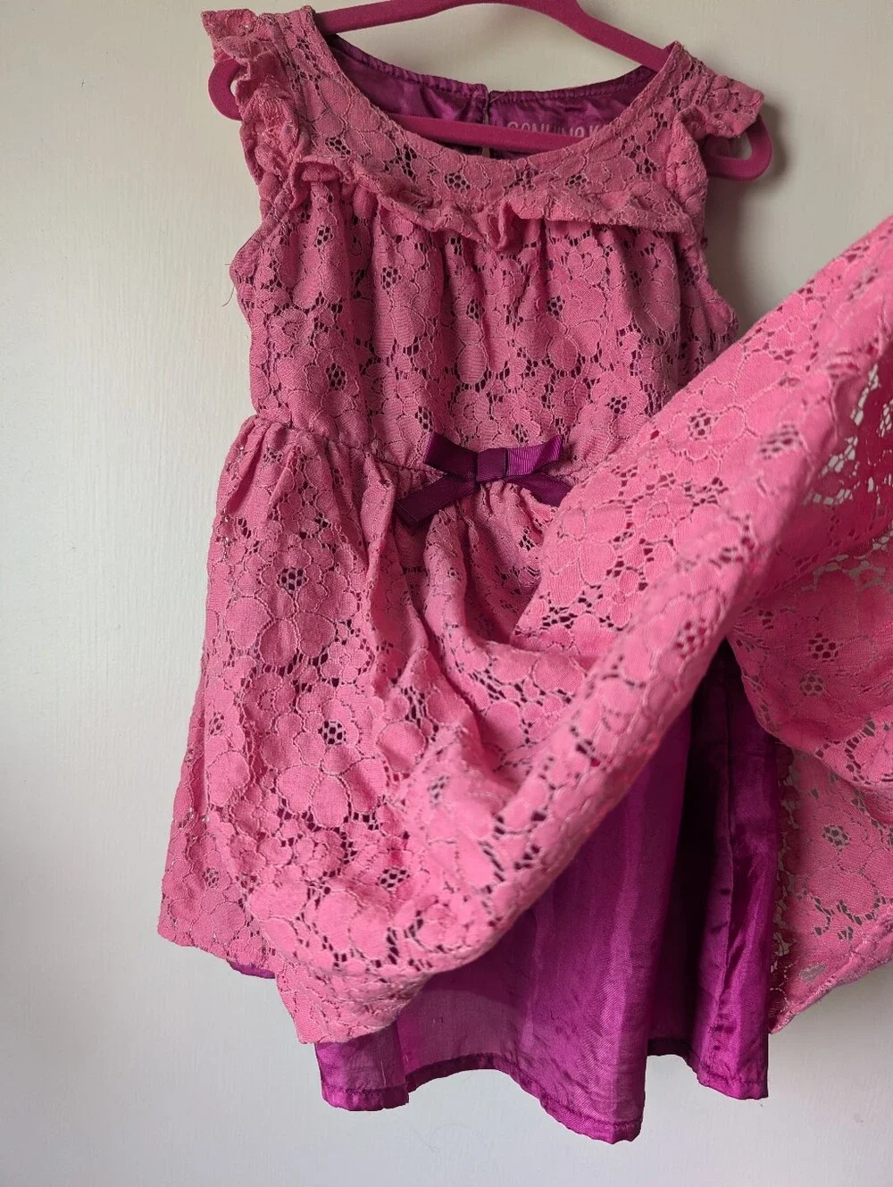 Lacey Pink Dress